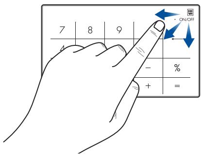 ASUS TP3402VA - NumberPad-kosketuslevyn käytö (tietyissä malleissa) - 1