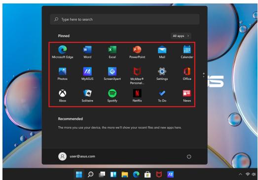 ASUS TP3402VA - Windows-sovellukset - 1