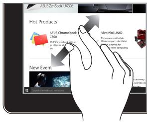 ASUS TP3402VA - Kosketusnäytön käsieleiden käytto - 3