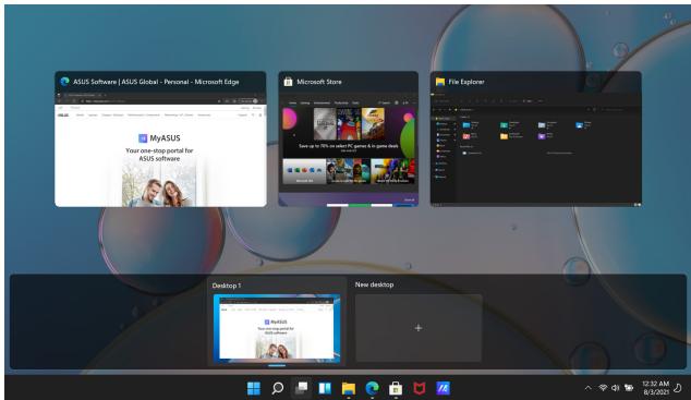 ASUS TP3402VA - Tehtävänkymä - 1