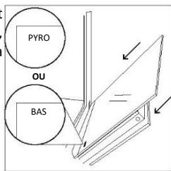 ROSIERES RO6T3T1CTB - 6.2.2.EXTÉRIEUR DU FOUR:retrait et nettoyage de la porte en verre - 7