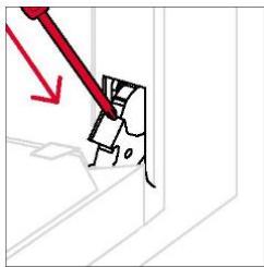 ROSIERES RO6T3T1CTB - 6.2.2.EXTÉRIEUR DU FOUR:retrait et nettoyage de la porte en verre - 10