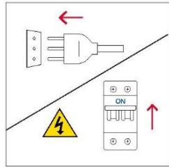 ROSIERES RO6T3T1CTB - Changement de l'ampoule du haut : - 6