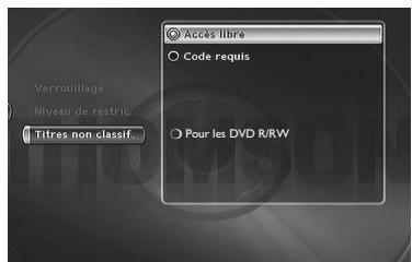 THOMSON DTH 8657 - Titres non classifiés - 1