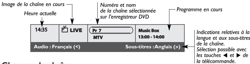 THOMSON DTH 8657 - Regarder les programmes TV - 1