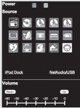 DENON AVR 3311 - Écran dédié à ipod touch. - 1