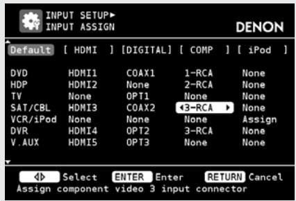 DENON AVR 3311 - Appuyez sur MENU. - 4