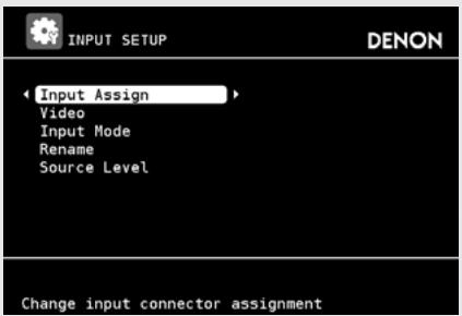 DENON AVR 3311 - Appuyez sur MENU. - 2