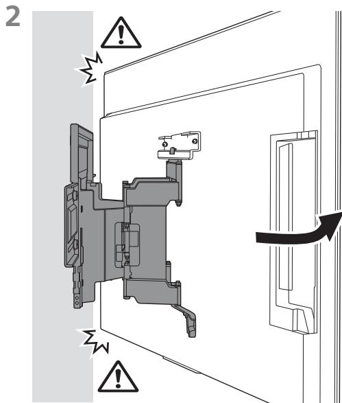 SONY LCDXR-65A80L - CTaHOBJIeHnY TeIeBi3opa Ha CTiHi - 3