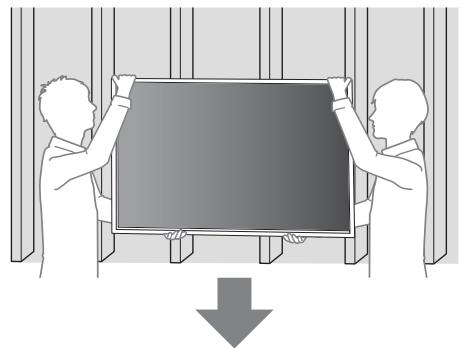SONY LCDXR-65A80L - ontáž TV prijímača na stenu - 2