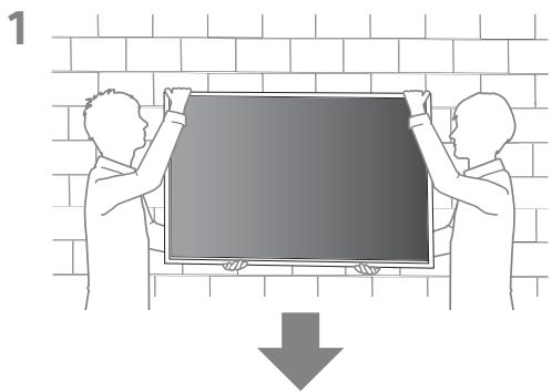 SONY LCDXR-65A80L - Instalarea televizorului pe perete - 2