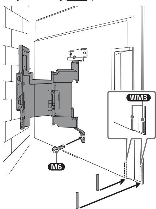 SONY LCDXR-65A80L - Memasang TV pada dinding - 5
