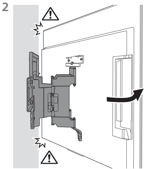 SONY LCDXR-65A80L - Instalacao do televisor na parede - 3