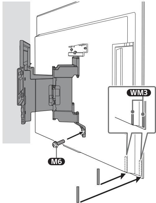 SONY LCDXR-65A80L - Instalacao do televisor na parede - 4
