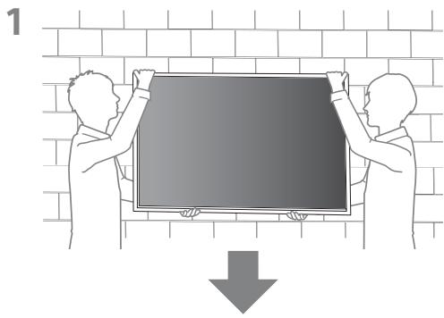SONY LCDXR-65A80L - Vægmontering af TV'et - 2