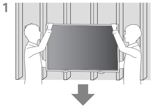 SONY LCDXR-65A80L - De tv aan de muur bevestigen - 2