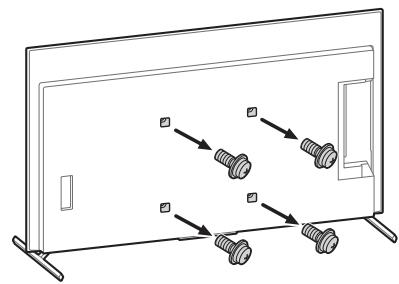 SONY LCDXR-65A80L - Instalacion del teovisor en una pared desde el soporte de sobremesa - 2