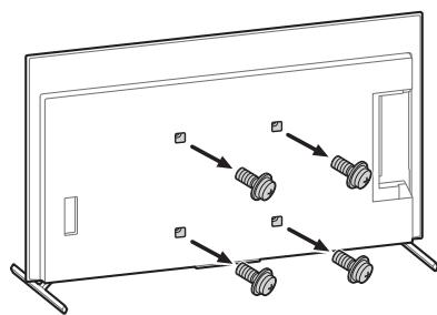SONY LCDXR-65A80L - Pemasangan TV di dinding dari Penyangga di Atas Meja - 2