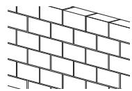 SONY LCDXR-65A80L - Béton plein ou bloc de béton - 1