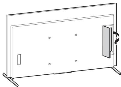 SONY LCDXR-65A80L - Installing the TV to the Wall from Table-Top Stand - 1