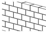 SONY LCDXR-65A80L - Betoniné arba iš betoniniu blokeliu padaryta siena - 1
