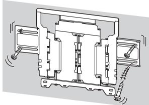 SONY LCDXR-65A80L - Asegúrese de instalar el soporte de pared firmamente en la pared siguiendo las instrucciones de este manual de instruciones. - 1