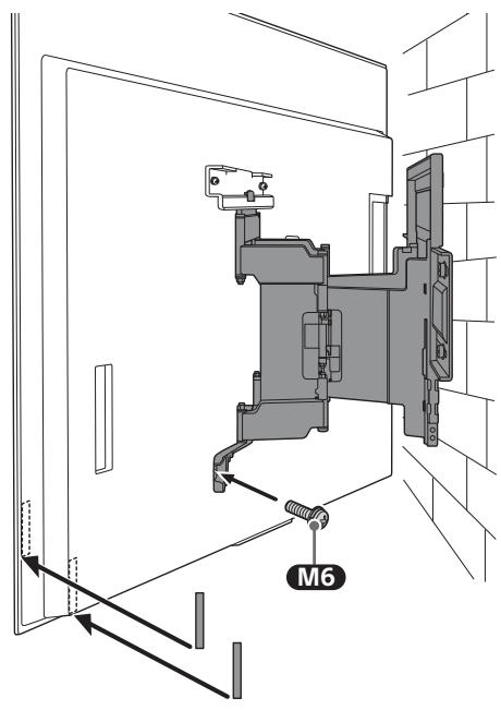 SONY LCDXR-65A80L - Instalarea televizorului pe perete - 6