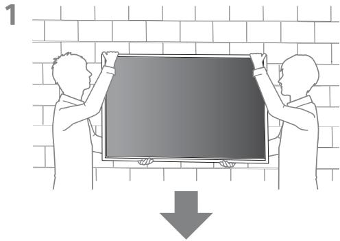 SONY LCDXR-65A80L - TV:n asennus seinään - 2