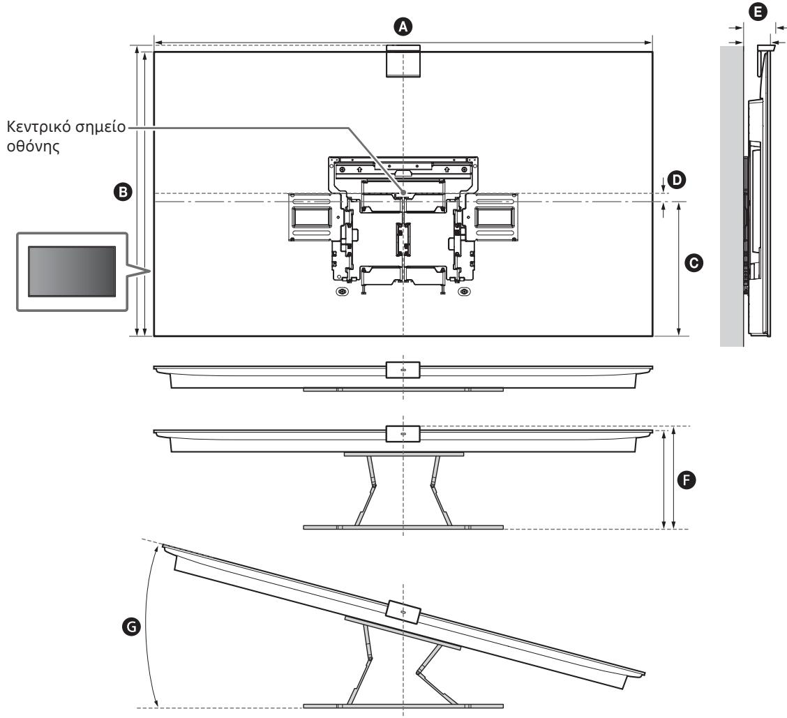SONY LCDXR-65A80L - Mépton yia tooθétnon Enitoixiac Baoç σotov toixo - 1