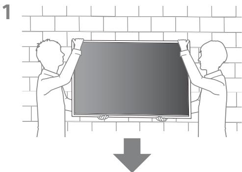 SONY LCDXR-65A80L - Memasang TV pada dinding - 2