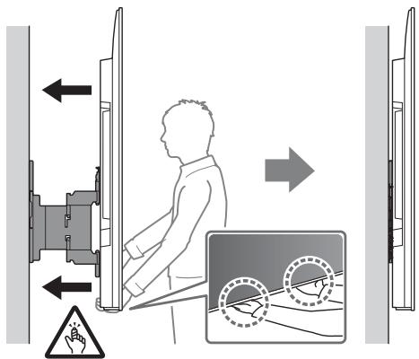 SONY LCDXR-65A80L - Instalación del teovisor en la pared - 7