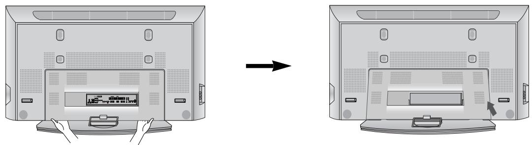 LGTELéVISEUR NC - Montage et démontage du capot - 1