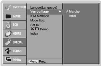 LGTELéVISEUR NC - Verrouillage - 1