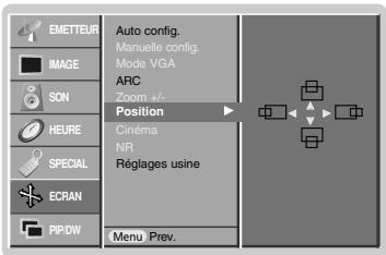 LGTELéVISEUR NC - Screen Position (Position de l'écran) - 1