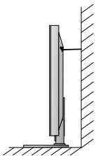 LGTELéVISEUR NC - Fixation de l'attache murale pour empêcher toute chute du téléviseur. - 2