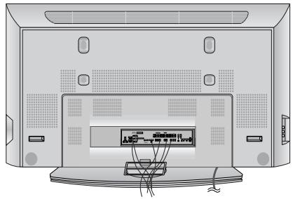 LGTELéVISEUR NC - Rangement des câbles - 1