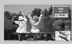 LGTELéVISEUR NC - Sélection du mode d'incrustation - 1