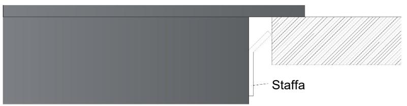 HAIER HAMITSJP86MC/1 - Regolazione della posizione delle staffe - 2