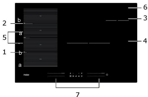 HAIER HAMITSJP86MC/1 - Vue de dessus - 1