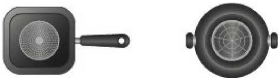 HAIER HAMITSJP86MC/1 - Choix des récipients de cuisson - 15