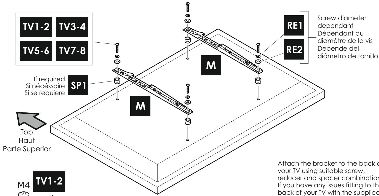 AVF SDCL1140 - No Spacers Pas de Séparateur Sin espaciadores - 9