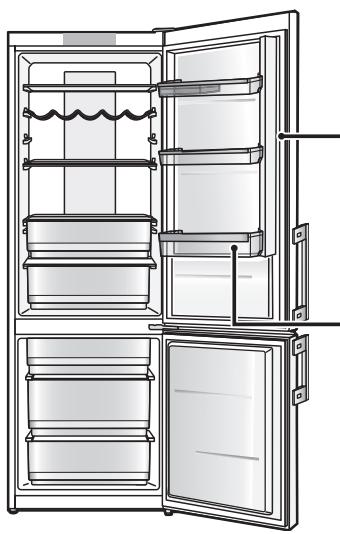 PANASONIC NR-BN31AW2 - Congélateur - 3