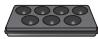 PANASONIC NR-BN31AW2 - Compartiment du condensateur - 3