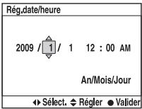 SONY DSLRA850 - Sélectionnez chaque élément à l'aide de / et définissez la valeur numérique avec /. - 3