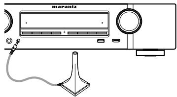 MARANTZ NR1504 SG SILVER - Procedure pour les réglages des enceintes (Conf. Audyssey®) - 2