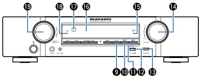 MARANTZ NR1504 SG SILVER - Touche DISPLAY - 1