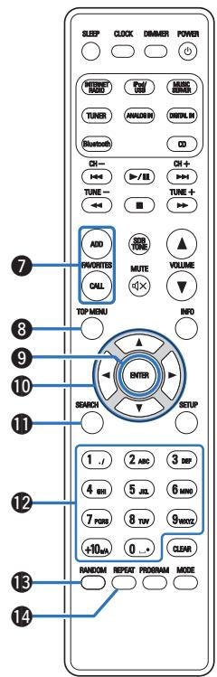 DENON N9 BLANC - Télécommande - 2