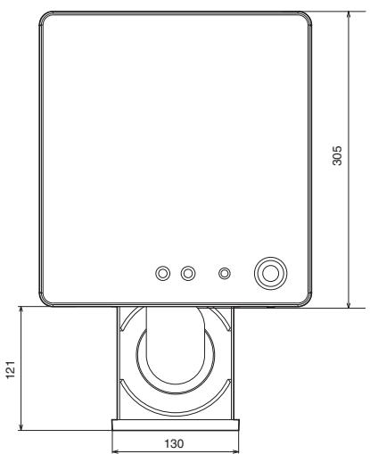 DENON N9 BLANC - Dimensions - 1