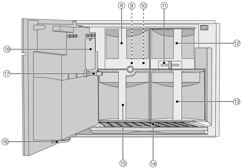 MIELE CVA6401BLANC - Vue intérieure - 1