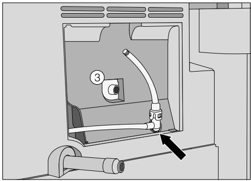 MIELE CVA6401BLANC - Remplacer le coude - 3